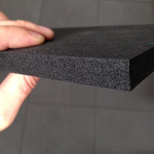 Load image into Gallery viewer, 10 x Commercial Rubber Gym Flooring Black with Blue fleck (Package)