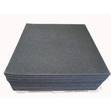 Load image into Gallery viewer, 10 x Commercial Rubber Gym Flooring Black with Blue fleck (Package)