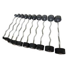 Load image into Gallery viewer, 10kg-55kg Prostyle Fixed Curl Barbell + Rack (Package Price)