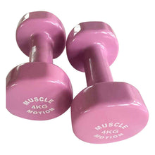 Load image into Gallery viewer, 1kg TO 6kg VINYL DUMBBELL SET (PACKAGE PRICE)