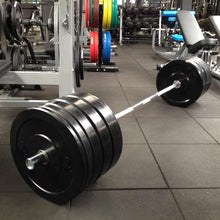 Load image into Gallery viewer, 150kg Budget Black Bumper Plate Set (Package Price)
