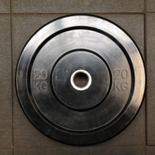 Load image into Gallery viewer, 150kg Budget Black Bumper Plate Set (Package Price)
