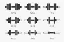 Load image into Gallery viewer, 20kg Adjustable Dumbbell Set
