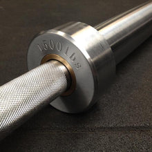 Load image into Gallery viewer, 20kg Hardened Chrome Needle Bearing Olympic Barbell - 1500lbs Rating - DIY
