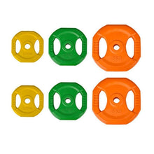 Load image into Gallery viewer, 26.5kg Colour Rubber Standard Barbell Set (Package Price)
