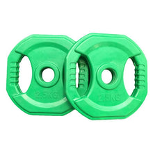 Load image into Gallery viewer, 26.5kg Colour Rubber Standard Barbell Set (Package Price)
