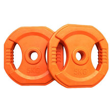 Load image into Gallery viewer, 26.5kg Colour Rubber Standard Barbell Set (Package Price)
